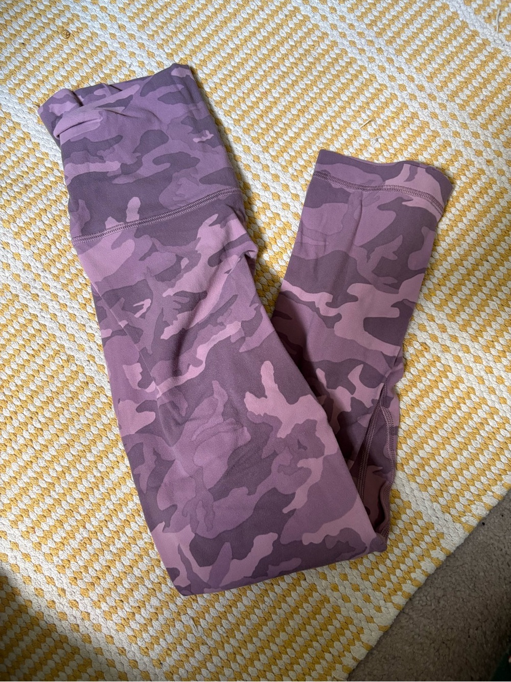 Lululemon Align Set' Purple Camo Leggings